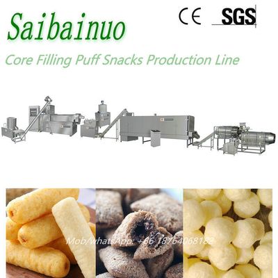 Centre filled core filling snacks machinery