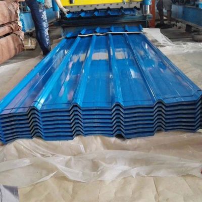 High Glossy Ral Color Prepainted Trapezoidal Metal Roofing Sheet