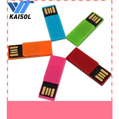 Promotional gift plastic paper clip usb flash drive 8GB 16GB 32GB 64GB