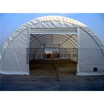 9.15m(30') wide, Dome fabric covered building, outdoor storage tent