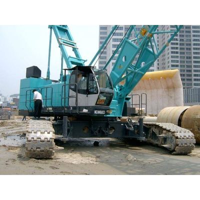 Kobelco 120 ton crawler crane