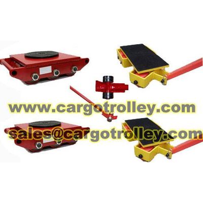 Swivel cargo moving trolley perfectly solution for indoor transport