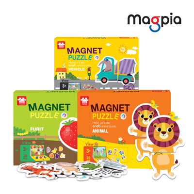 Magnet Puzzle in Play Board Box