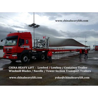 CHINA HEAVY LIFT - 50t Lowbed Trailer