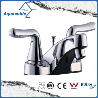 Modern double handle brass basin lavatory faucet( AF1005-6)