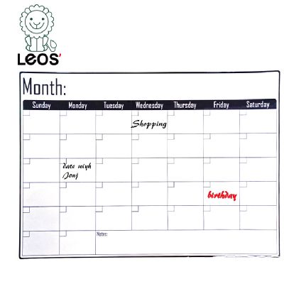 12x17" Magnetic Dry Erase Whiteboard Planner for Daily Schedule