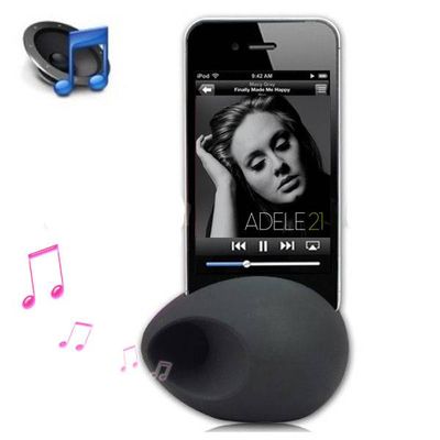 Wholesale 2013 New Egg Silicone Iphone Amplifier