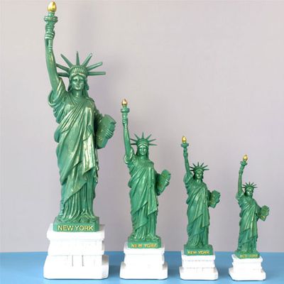 USA Statue of Liberty famous miniature building model