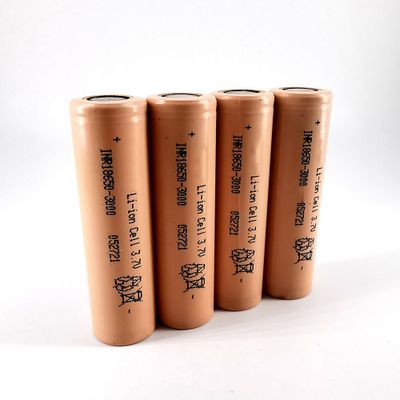 Cylindrical INR 18650 3.7V 3000mAh Li-ion Battery