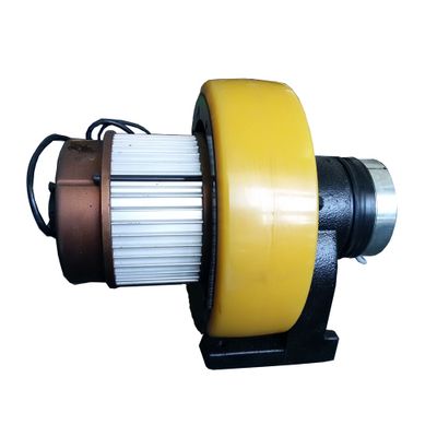 Material Handling Parts PMDC Brushless Motor Wheel Forklift Accessories