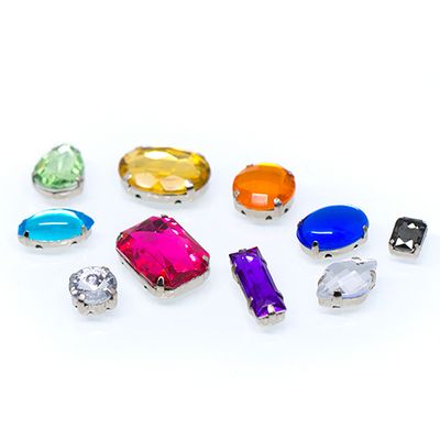 Claw Rhinestones, Sew on Gems Acrylic Jewels for clothes