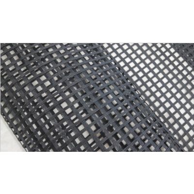 Woven Coated Polyester Geogrid Land Reclamation Reinforcement Soil and Subgrade Stabilization