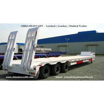 CHINA HEAVY LIFT Lowbed Trailer