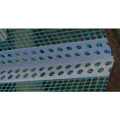 PVC Corner with fiberglass mesh