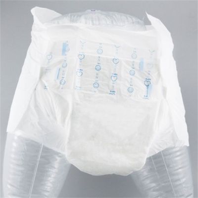 Ultra Soft Disposable Adult Diapers Printed Thick