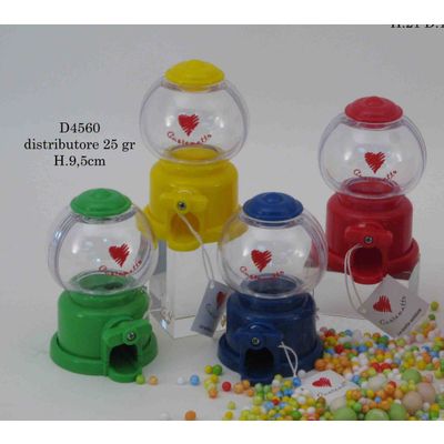 Portable Mini Gumball Dispenser, Made of ABS Plastic, Available in Various Colors