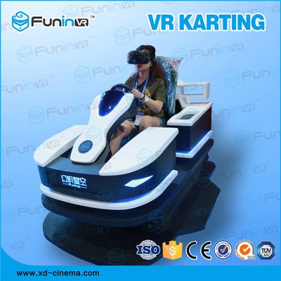selling 2018 new product VR RACING KART game machine with VR helmet