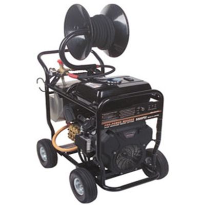 Portable commercial cold water pressure washer machines