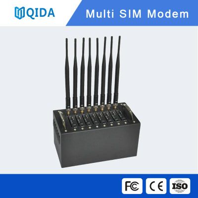 8 port q2406 Gprs gsm modem recharge modem pool gsm wavecom modem bulk sms