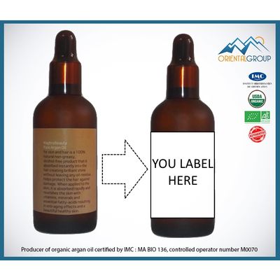 Natural cold pressed bulk argan oil.