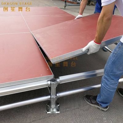 Dragonstage Aluminum Customized Easy Install Pipe Stage/podium Concert Stage Platform 20x20ft (6x6m)