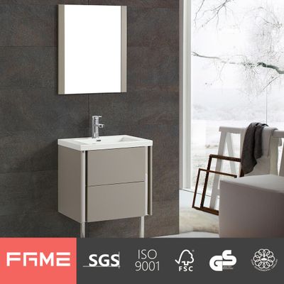 FaMe Modern Luxury High Gross Painting Bathroom Vanity Cabinet with DTC Soft Close Drawers