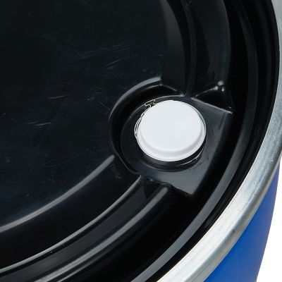 Liters Stacking Plastic Drum Container Plastic Flange Bucket Double L Ring And Closed Top