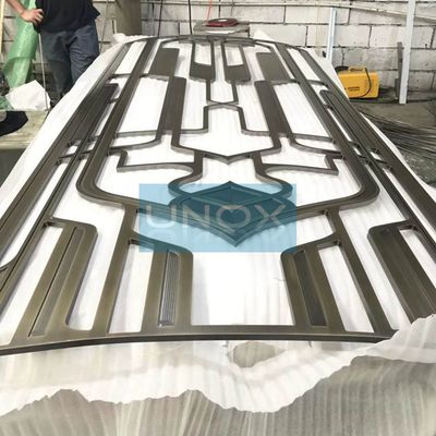 Metal Wall Cladding Stainless Steel Decorative Screen for Hotel Interior Decoration