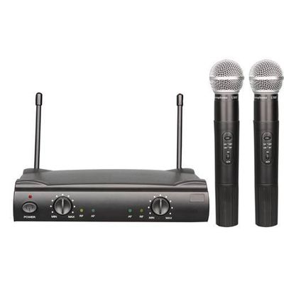 UT4 UHF Dual Channel Wireless Microphone - Panvotech Electronics Limited