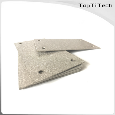Customized Porous Titanium Foam Sintered Plate From TopTiTech