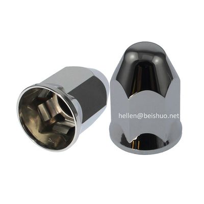 China Push-on Truck Chrome Socket Head Cap Screw Covers 33mm inner hex hot sale in USA