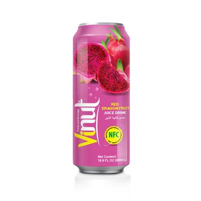 16.9 fl Oz Vinut Red Dragon fruit Juice Drink with pulp NFC