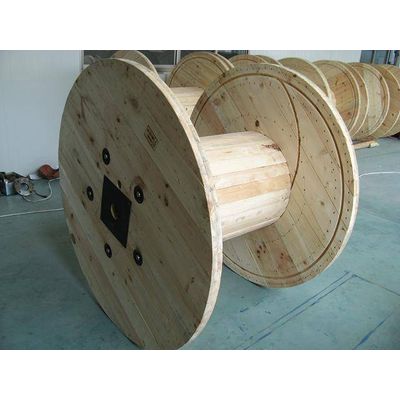 wooden cable drum cable reel