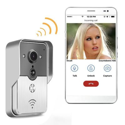 Waterproof WiFi Video Doorbell Camera/Wireless Video Door Phone with Motion Detection, Night Vision