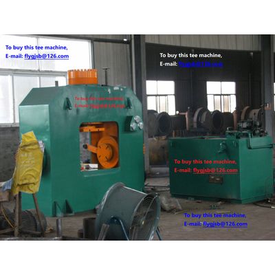 buttwelded carbon steel tee cold making press
