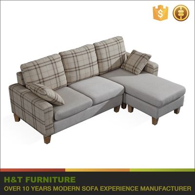 Small Sectional Sofa Cheap Fabric Sofa Small Sofa For Small Room With Ottoman For Sale H211