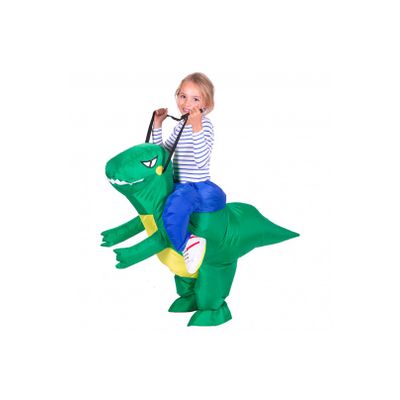 Fun inflatable T rex costume