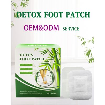 cleansing detox foot pads Natural Ingredients Chinese Herbal 2 in 1Foot Patch detox for body pure