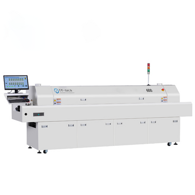 Hot Sale Smt Reflow Oven With 6 Heating Zone for PCB Reflow Oven Soldering