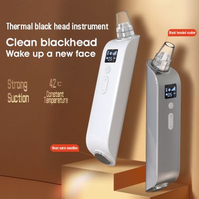 LED Panel Thermal Therapy Pore Cleaner Instrument Black Head Suction Extractor Blackhead removal