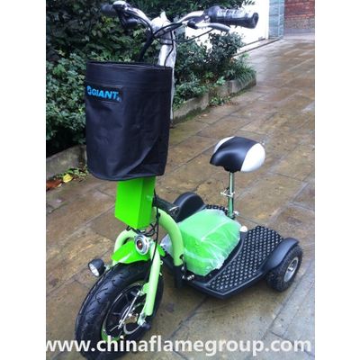 Electric Patrol Scooter/Electric Tricycle Scooter/Electric Trike Scooter/3-Wheel Scooter