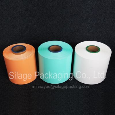 Colored Silage Film, 250mm25mic1800m, Agriculture Silage Wrap Film