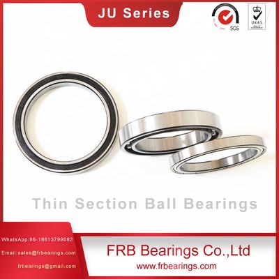 Thin section sealed four point contact bearings JU series bearings