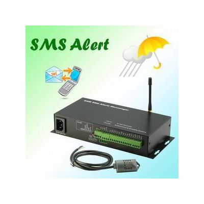 Wireless Security Alarm System Temperature & Humidity SMS Alert Controller