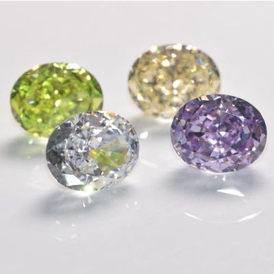 Factory Wholesale Loose Gemstones 5A CZ Crushed Ice Cut Zircon Stone Cubic Zirconia for Jewelry