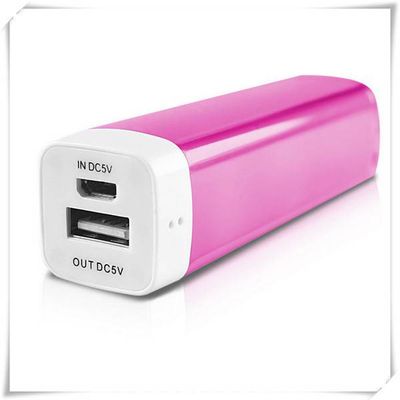 Cylinder Rechargeable Mobile Phone Charger Power Bank For Promotional Gifts