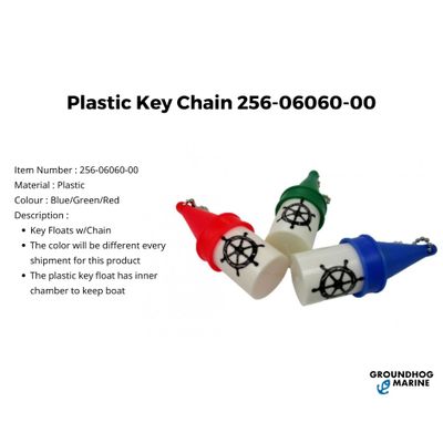 Plastic Key Chain 256-06060-00