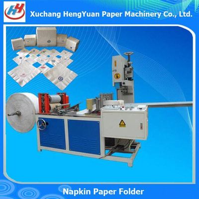 Color Printing Embossing Table Napkin Folding Machine