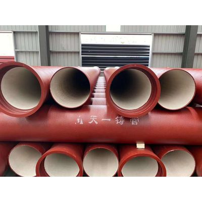 ISO2531 DN80-2600 Ductile Iron Pipe /Sewer Pipe