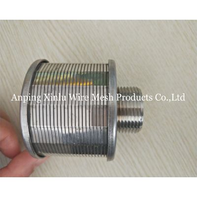 Wedge wire filter element johnson screen nozzle water filter nozzle